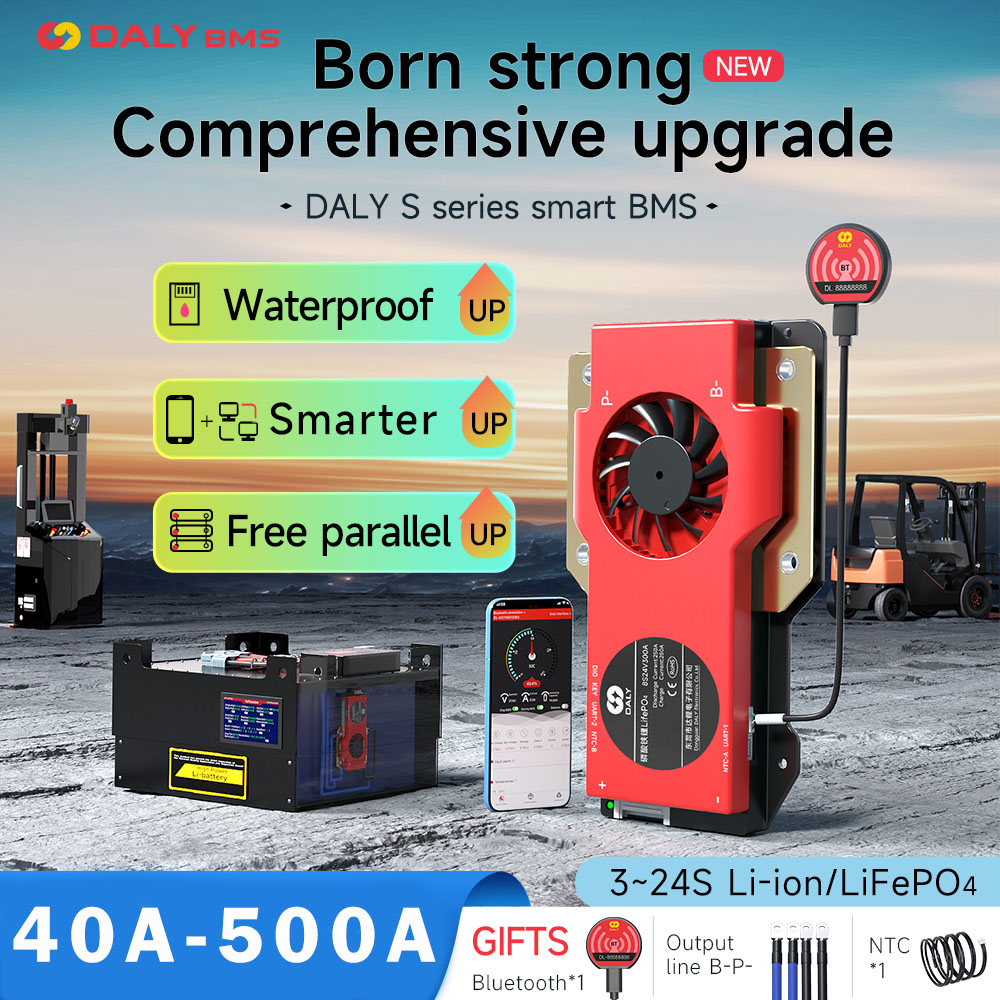 Daly Smart BMS 3.2V Lifepo4 4S - Lifepo4 12V 100Ah Bms Bluetooth avis et prix